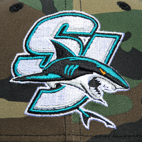 New Era 59Fifty San Jose Sharks SJ Alternate Hat - Camo, Black