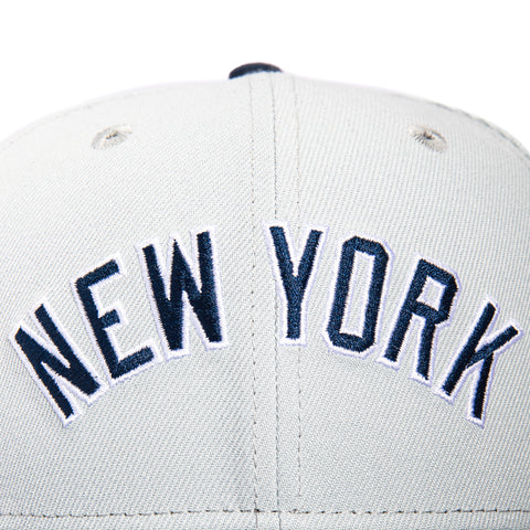 New Era 59Fifty New York Yankees Arch Hat - Grey, Navy