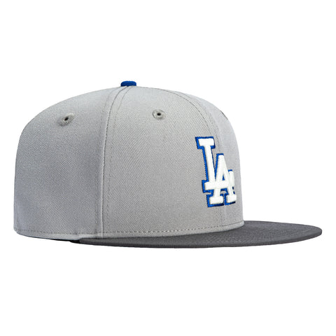 New Era 59Fifty Los Angeles Angels Hat - Grey, Graphite