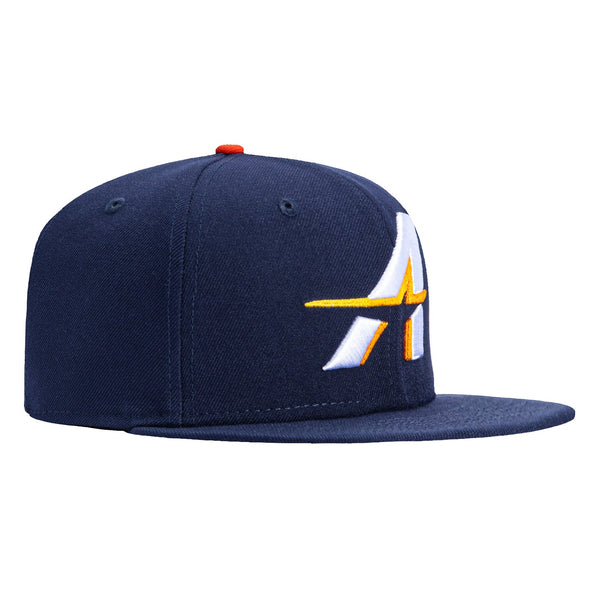 THE CAP CITY CONNECT＊Astros ベガスゴールド 73/4 New Era Houston Astros 'Metallic City Connect' 9FORTY A-Frame
