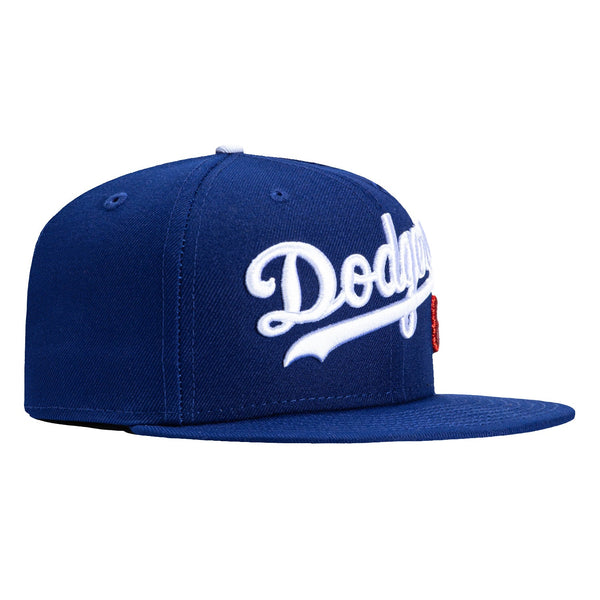 New Era 59Fifty Los Angeles Dodgers Script 8 Hat - Royal – Hat Club