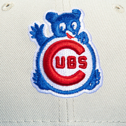 New Era 59Fifty Chicago Cubs 1990 All Star Game Patch Wave Hat - Stone, Royal