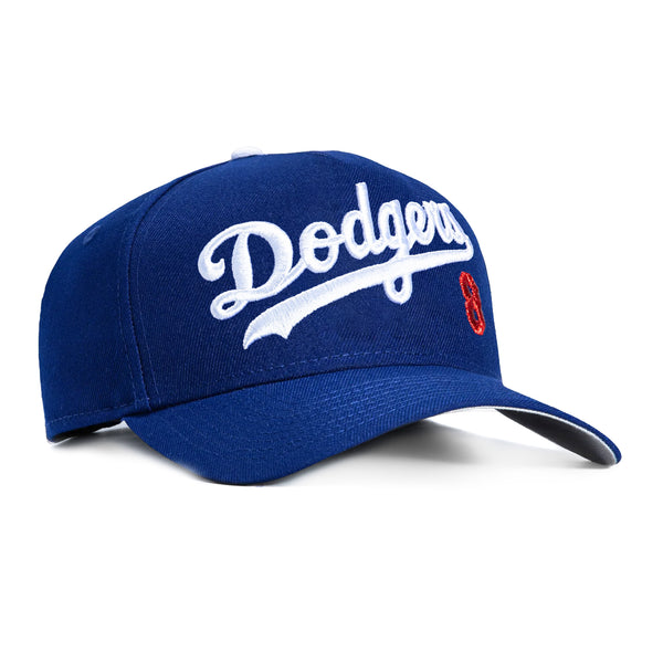 New Era 9Forty A-Frame Los Angeles Dodgers Script 8 Snapback Hat