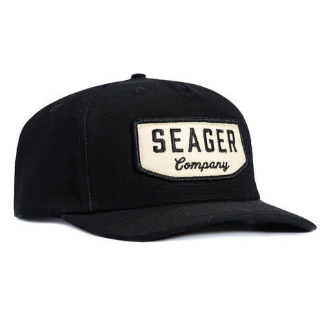 Seager Wilson Snapback Hat - Black Seager