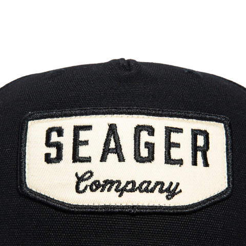 Seager Wilson Snapback Hat - Black Seager