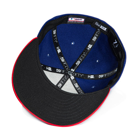 New Era 59Fifty Authentic Collection Philadelphia Phillies Low Profile Alternate Hat - Royal, Red New Era
