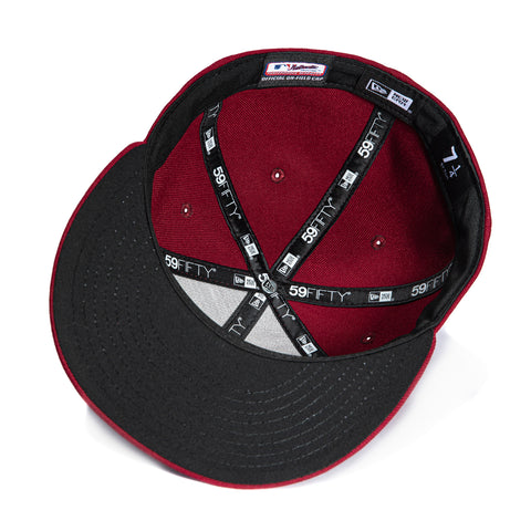 New Era 59Fifty Authentic Collection Philadelphia Phillies Low Profile Alternate 2 Hat - Maroon New Era