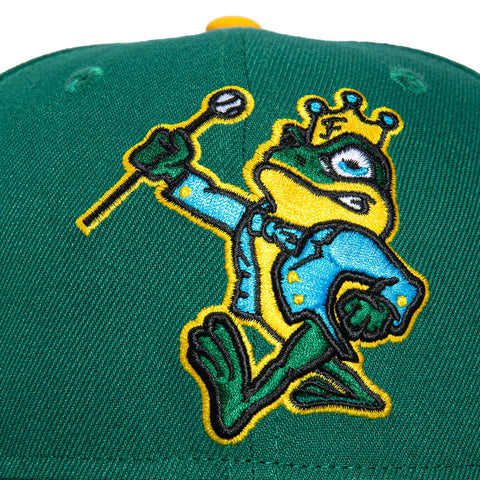 New Era 59Fifty Fredericksburg Nationals Frogs Hat - Green New Era