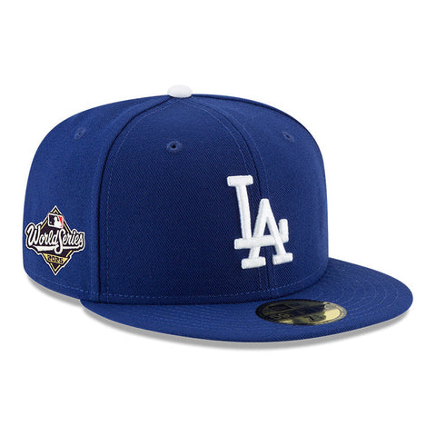 New Era 59Fifty Authentic Collection Los Angeles Dodgers 2025 World Series Patch Game Hat - Royal New Era