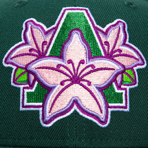 New Era 59Fifty Augusta Green Jackets Azaleas Hat - Green New Era