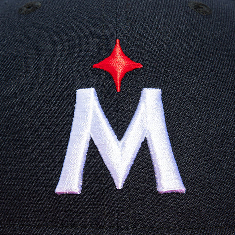 New Era 59Fifty Minnesota Twins Road Hat - Navy, Red New Era