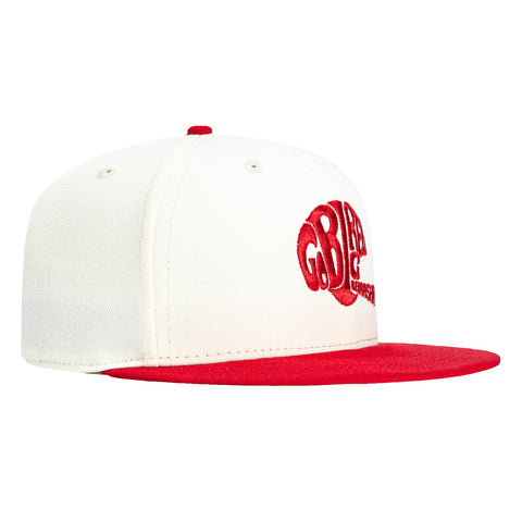 New Era 59Fifty Nebraska Cornhuskers Go Big Red Hat - White, Red New Era