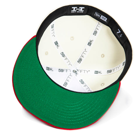 New Era 59Fifty Nebraska Cornhuskers Go Big Red Hat - White, Red New Era