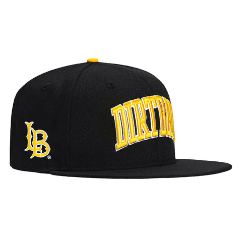 New Era 59Fifty Long Beach State 49ers Logo Patch Arch Hat Black