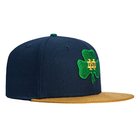 2TONE NOTRE DAME SHAMROCK NVY/GLD New Era