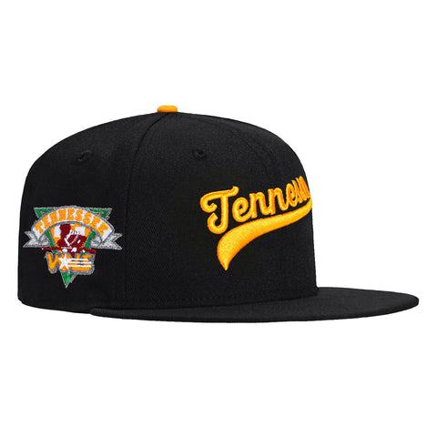 New Era 59Fifty Tennessee Vols Logo Patch Script Hat - Black New Era