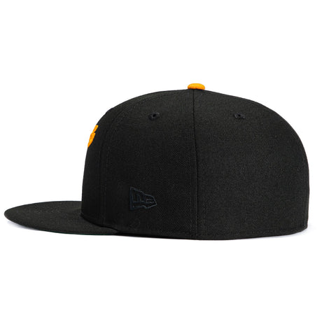 New Era 59Fifty Tennessee Vols Logo Patch Script Hat - Black New Era