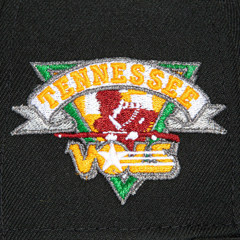 New Era 59Fifty Tennessee Vols Logo Patch Script Hat - Black New Era