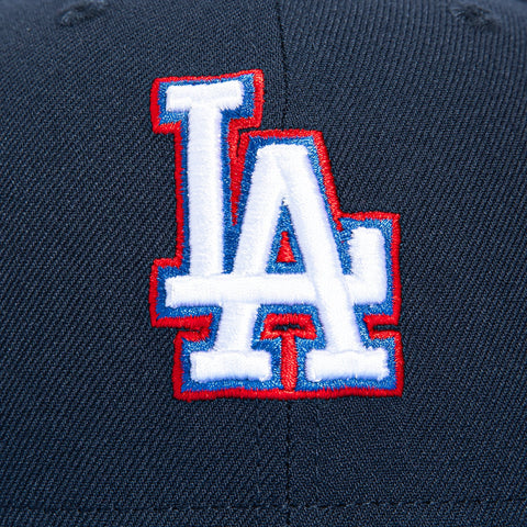 New Era 59Fifty Los Angeles Dodgers Korean Flag Patch Hat - Navy, Light Blue, Red New Era