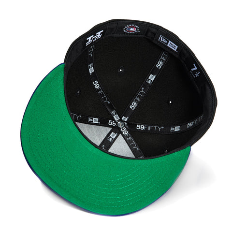 New Era 59Fifty Los Angeles Dodgers Old English Arch Hat - Black, Royal