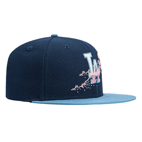New Era 59Fifty Los Angeles Dodgers Bloom Hat - Navy, Indigo New Era