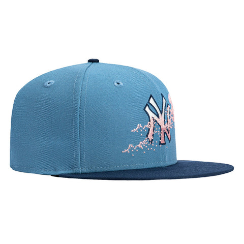 New Era 59Fifty New York Yankees Bloom Hat - Indigo, Navy New Era