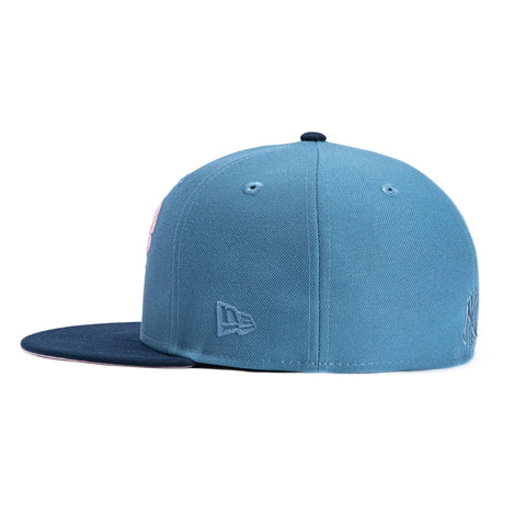 New Era 59Fifty New York Yankees Bloom Hat - Indigo, Navy