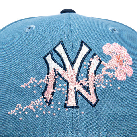 New Era 59Fifty New York Yankees Bloom Hat - Indigo, Navy