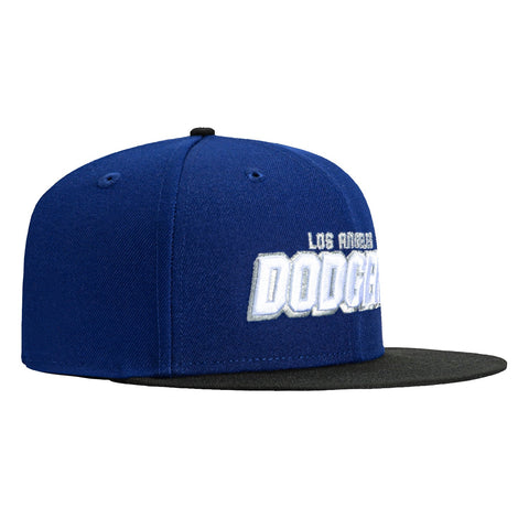 New Era 59Fifty Los Angeles Dodgers Shadow Hat - Royal, Black New Era