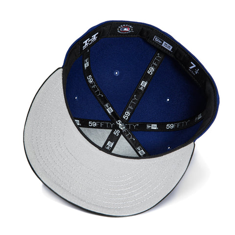 New Era 59Fifty Los Angeles Dodgers Shadow Hat - Royal, Black New Era