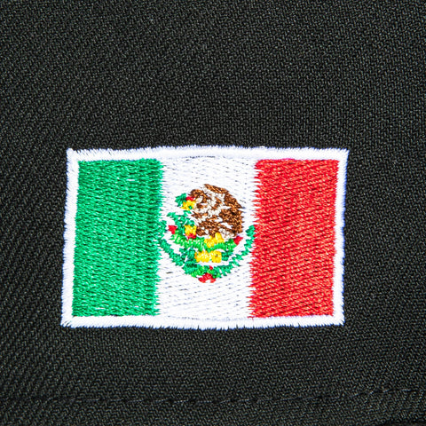 New Era 59Fifty Chicago White Sox Mexico Flag Patch Hat - Black New Era