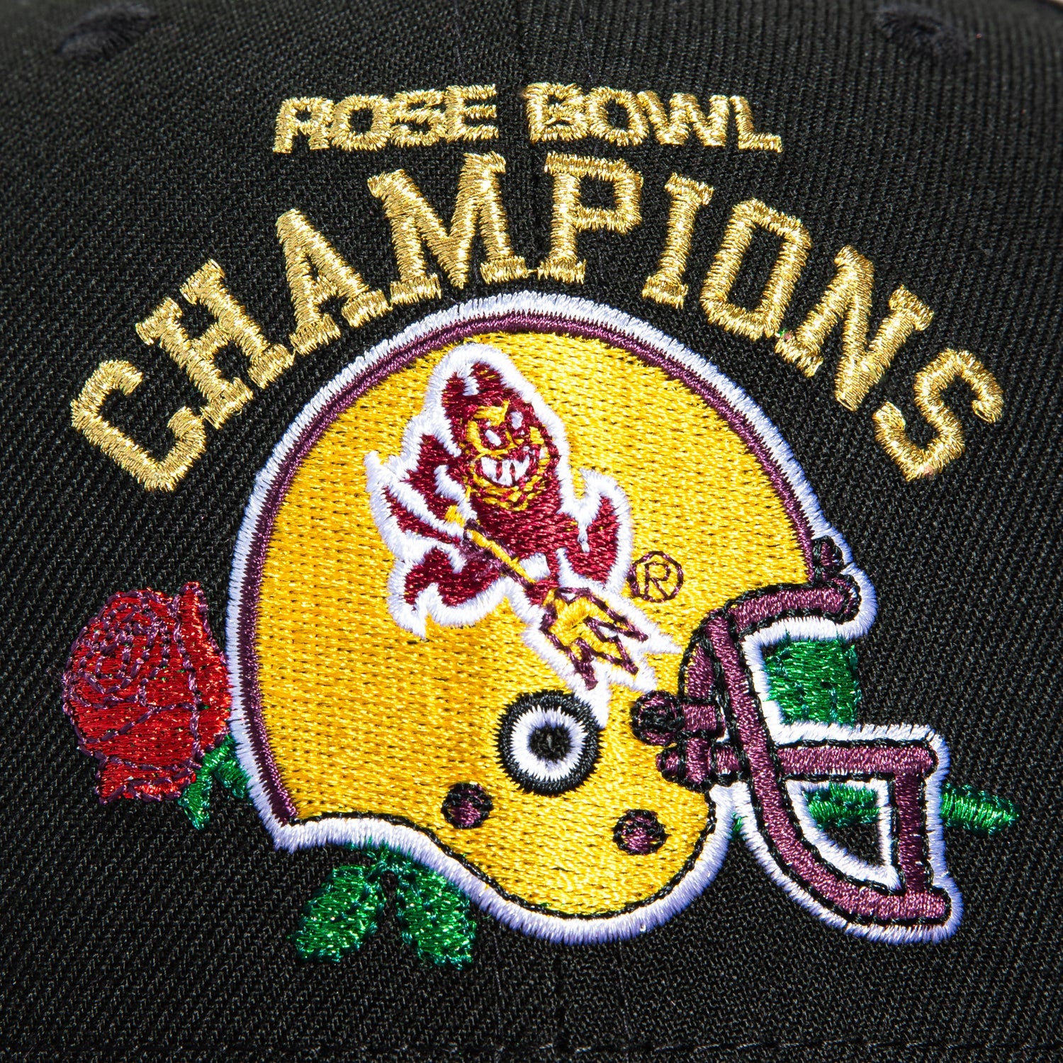 New Era 59Fifty Arizona State Sun Devils 1987 Rose Bowl Patch Rose