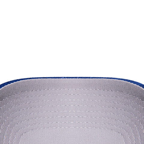 New Era 9Forty A-Frame Los Angeles Dodgers Logo Patch 1984 Olympic Stadium Snapback Hat - White, Royal New Era