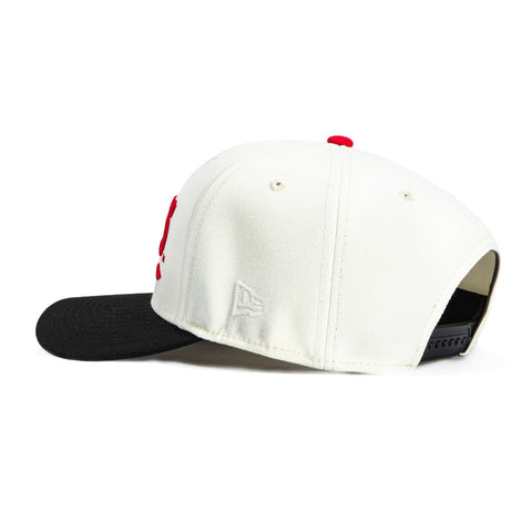 New Era 9Seventy San Diego State Aztecs Word Stretch-Snapback Hat - White, Black New Era