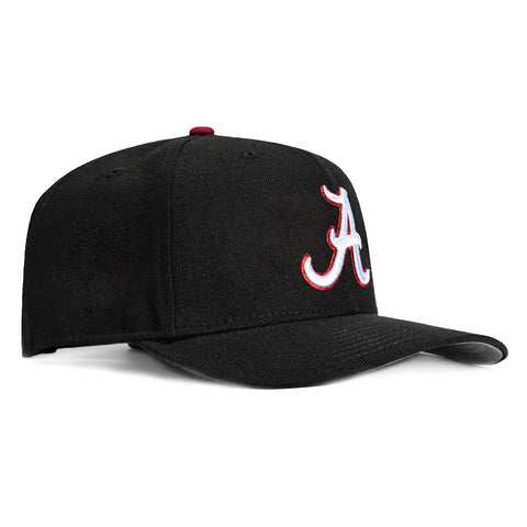 New Era 9Seventy Alabama Crimson Tide Stretch-Snapback Hat - Black, White, Red New Era