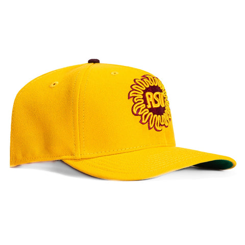 New Era 9Seventy Arizona State Sun Devils 1975 Alternate Logo Stretch-Snapback Hat - Gold New Era