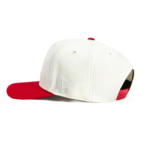 New Era 9Seventy Nebraska Cornhuskers Go Big Red Stretch-Snapback Hat - White, Red New Era