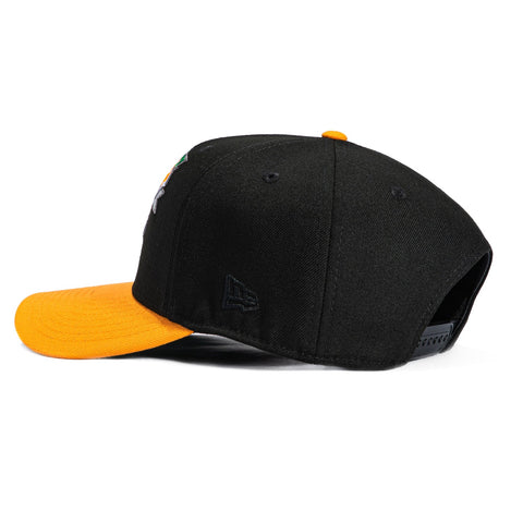 New Era 9Seventy Tennessee Orange 1987 Logo Stretch-Snapback Hat - Black, Light Orange New Era