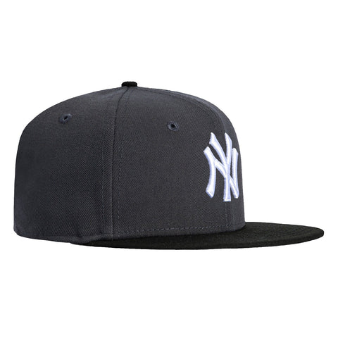 New Era 9Fifty Youth New York Yankees Snapback Hat - Graphite, Black, White New Era