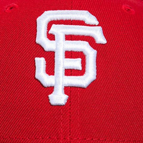 New Era 9Fifty Youth San Francisco Giants Snapback Hat - Red, Black, White New Era