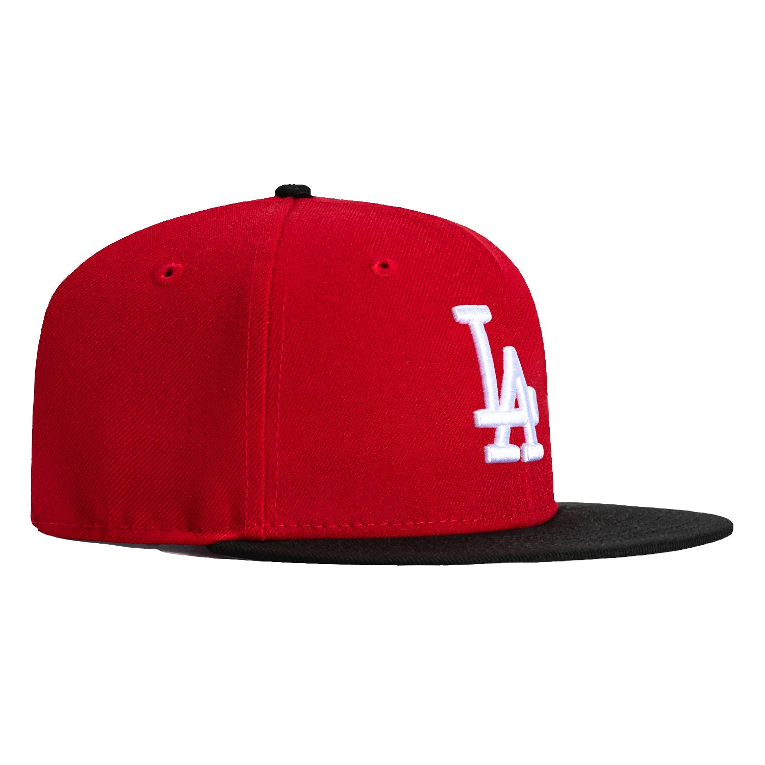 New Era 9Fifty Youth Los Angeles Dodgers Snapback Hat - Red, Black