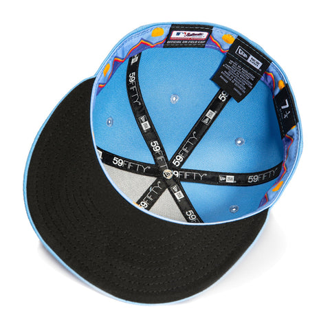 New Era 59Fifty Colorado Rockies 2025 City Connect Game Hat - Light Blue New Era