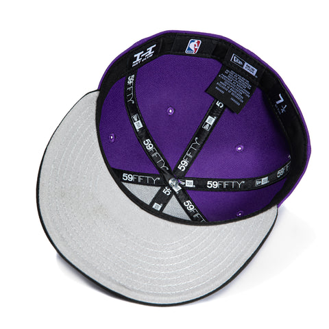 SIDE SCRIPT 2TONE LAKERS PUR/BLK New Era