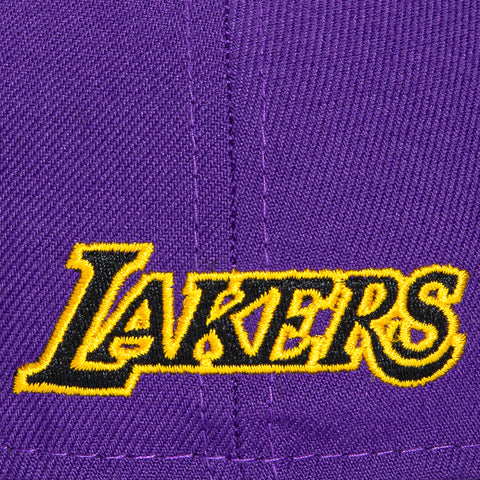 SIDE SCRIPT 2TONE LAKERS PUR/BLK New Era