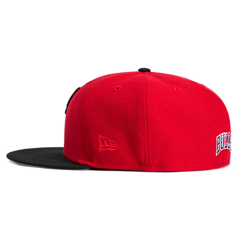 SIDE SCRIPT 2TONE BULLS RED/BLK New Era