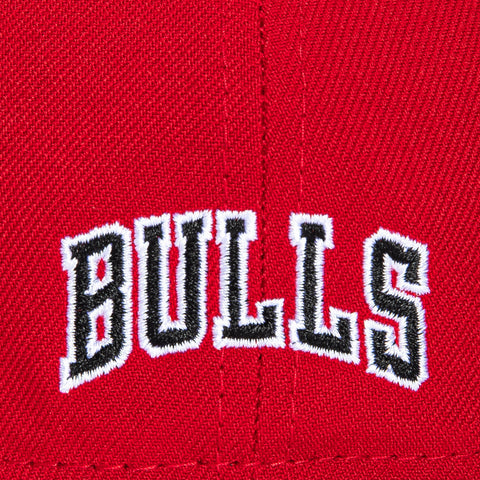 SIDE SCRIPT 2TONE BULLS RED/BLK New Era