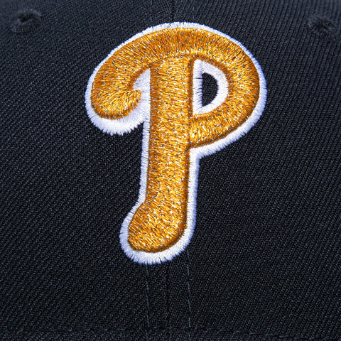 New Era 59Fifty Philadelphia Phillies 1996 All Star Game Patch Pink UV Hat - Navy, Olive New Era