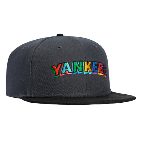 New Era 59Fifty New York Yankees Hat - Graphite, Black New Era