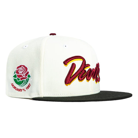 PINK UV 2TONE ASU RB87 SCRIPT WHT/BLK New Era