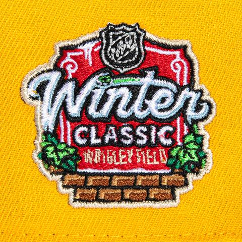 2TONE BLACKHAWKS WC25 GLD/BLK New Era